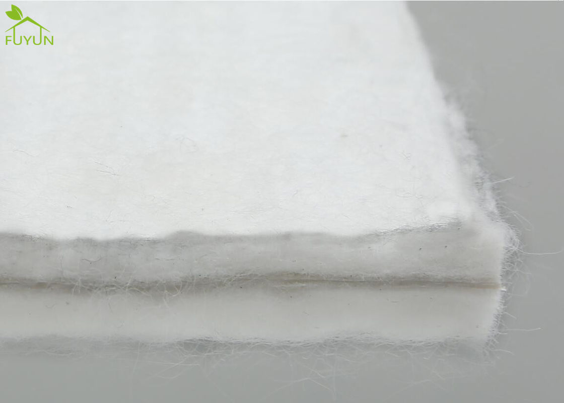 membrana não tecida do geotêxtil do comprimento de 45-205m, geotêxtil da proteção que pavimenta a tela