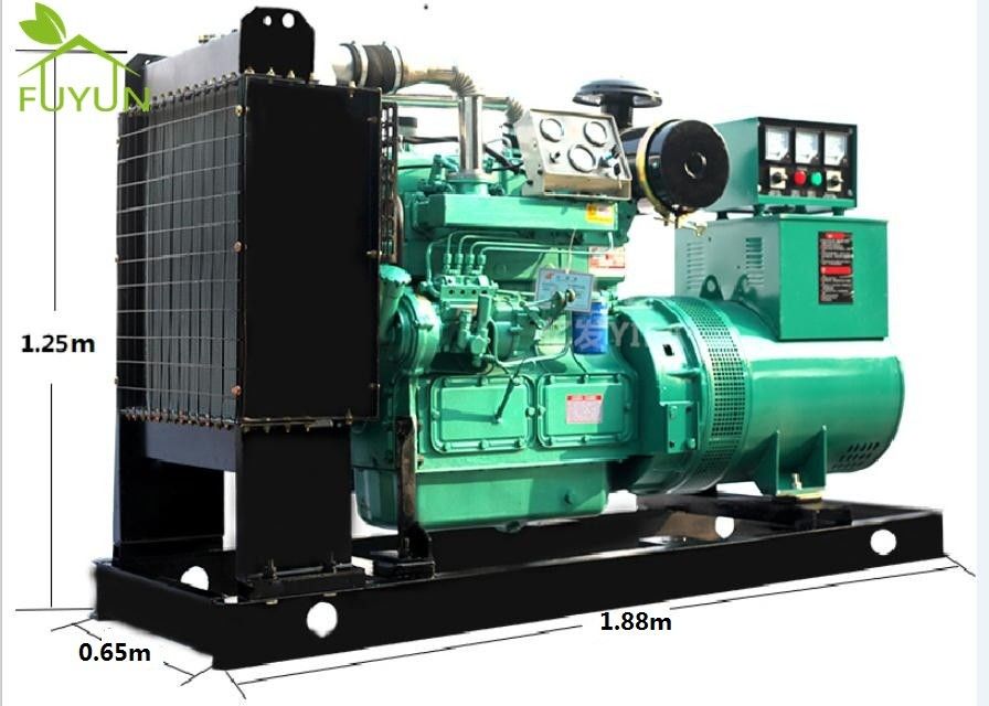 Equipamento automático do curso do gerador 4 da eletricidade do biogás do metano 50KW